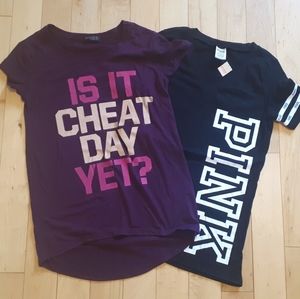 🎉2 for 1🎉 PINK and Ardene Tees